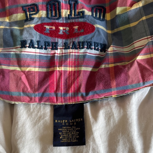Ralph Lauren Colorful Plaid Polo Comforter - Picture 1 of 4